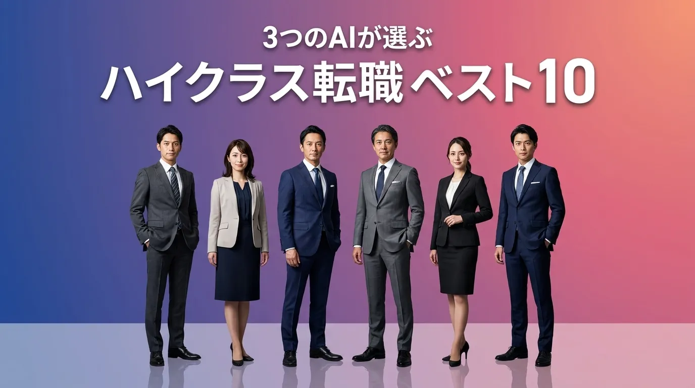 2026年6月版ハイクラス転職おすすめAIランキング