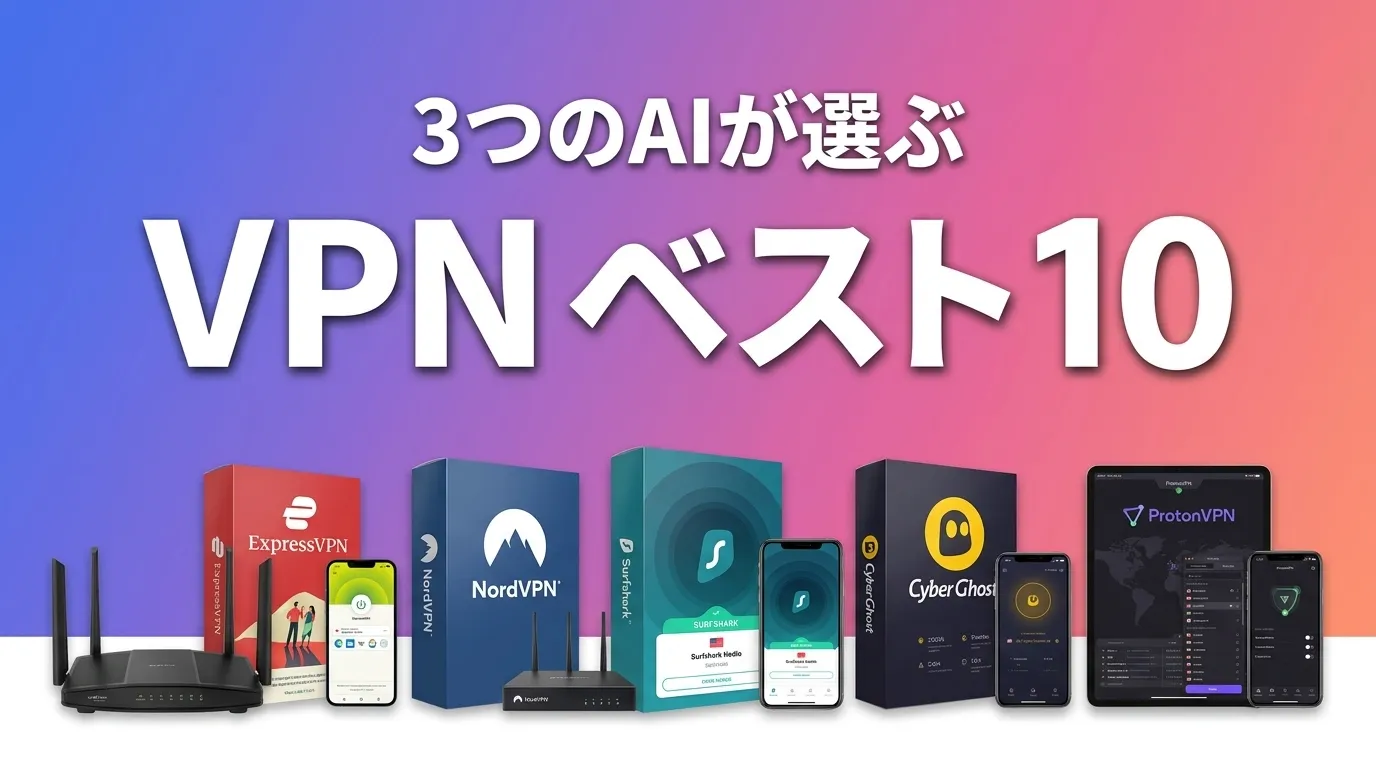 2026年6月版VPNおすすめAIランキング