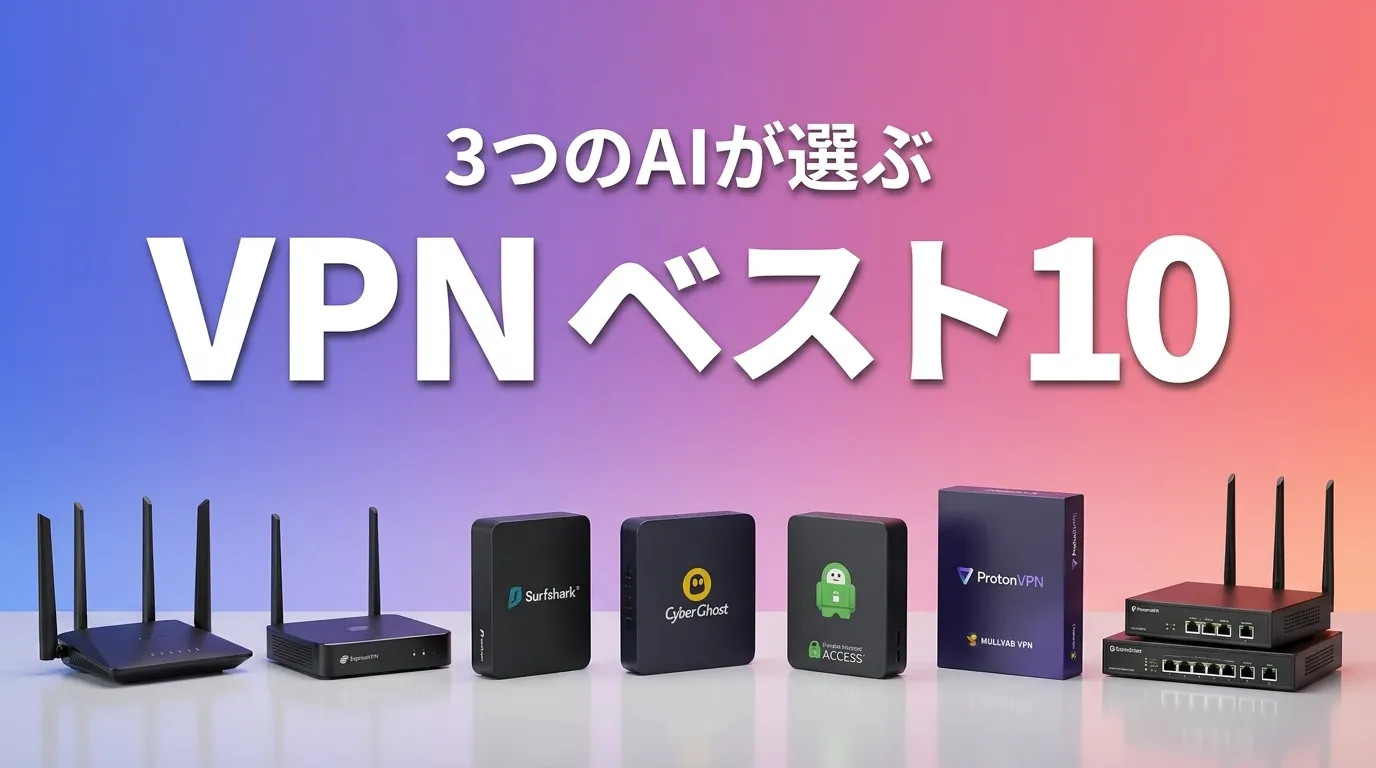 2026年7月版VPNおすすめAIランキング